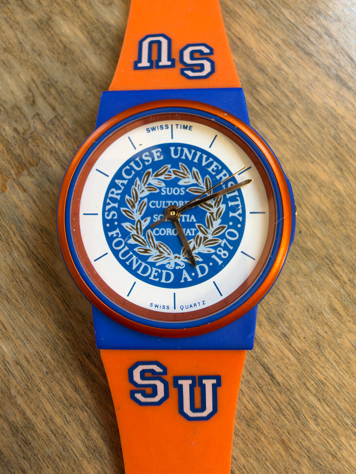 Swiss Time Syracuse University SU Quartz Watch – Swiss Made – 33mm