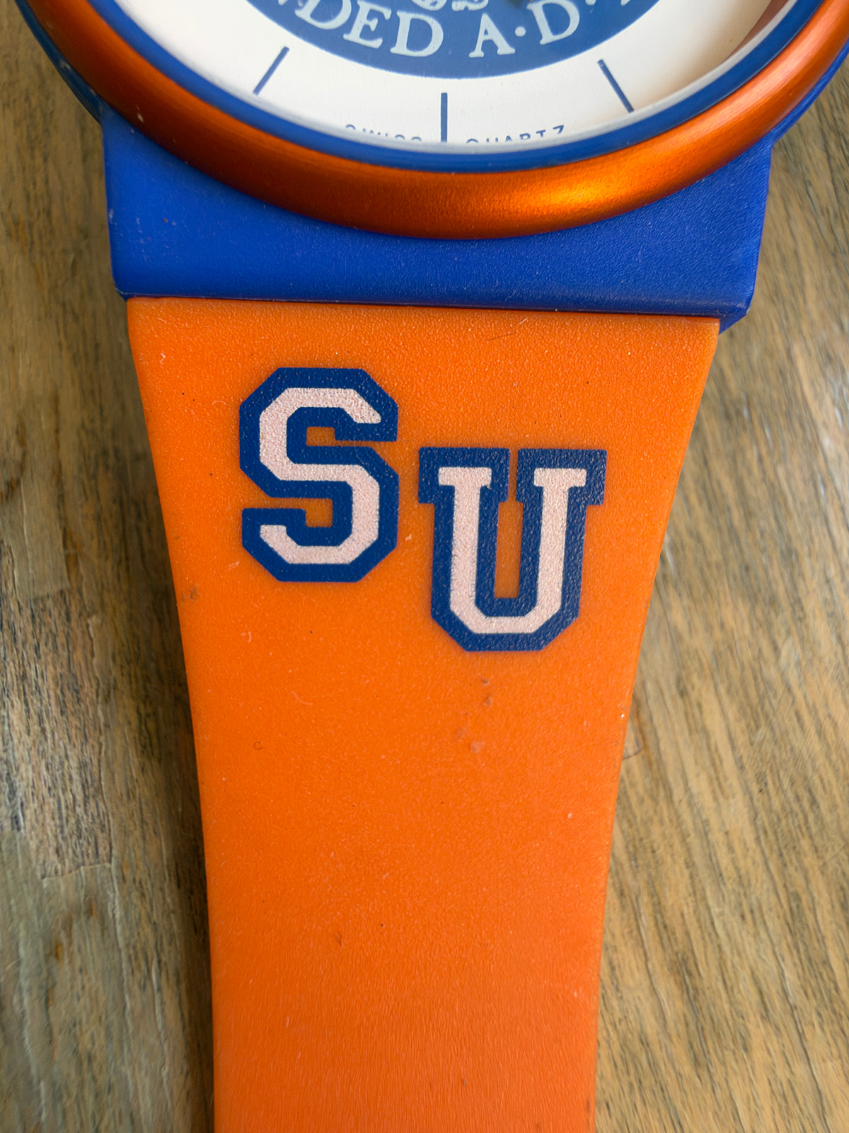 Swiss Time Syracuse University SU Quartz Watch – Swiss Made – 33mm