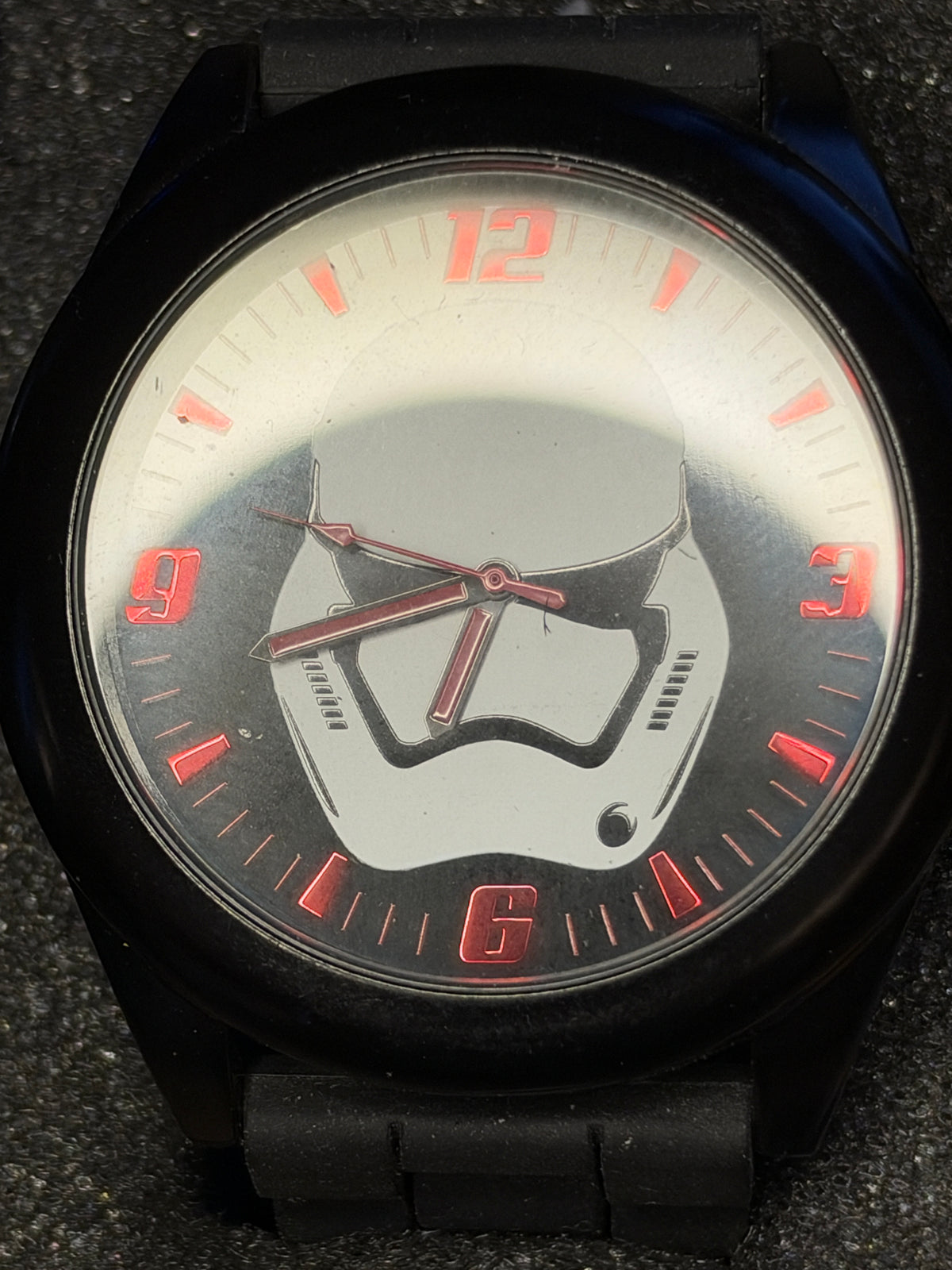 Star Wars 5 Watch Lot – Vintage Bradley Darth Vader, R2-D2 & C-3PO, LEGO BB-8, Stormtrooper & Boba Fett