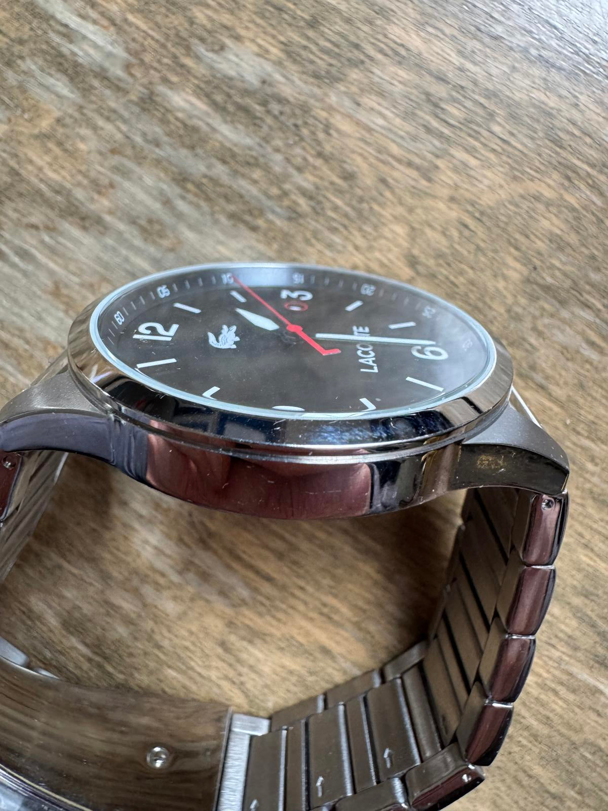 Men's Lacoste Stainless Steel Date Just Watch