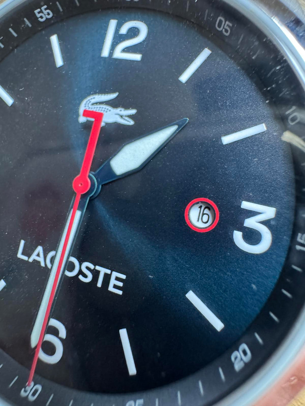 Men's Lacoste Stainless Steel Date Just Watch