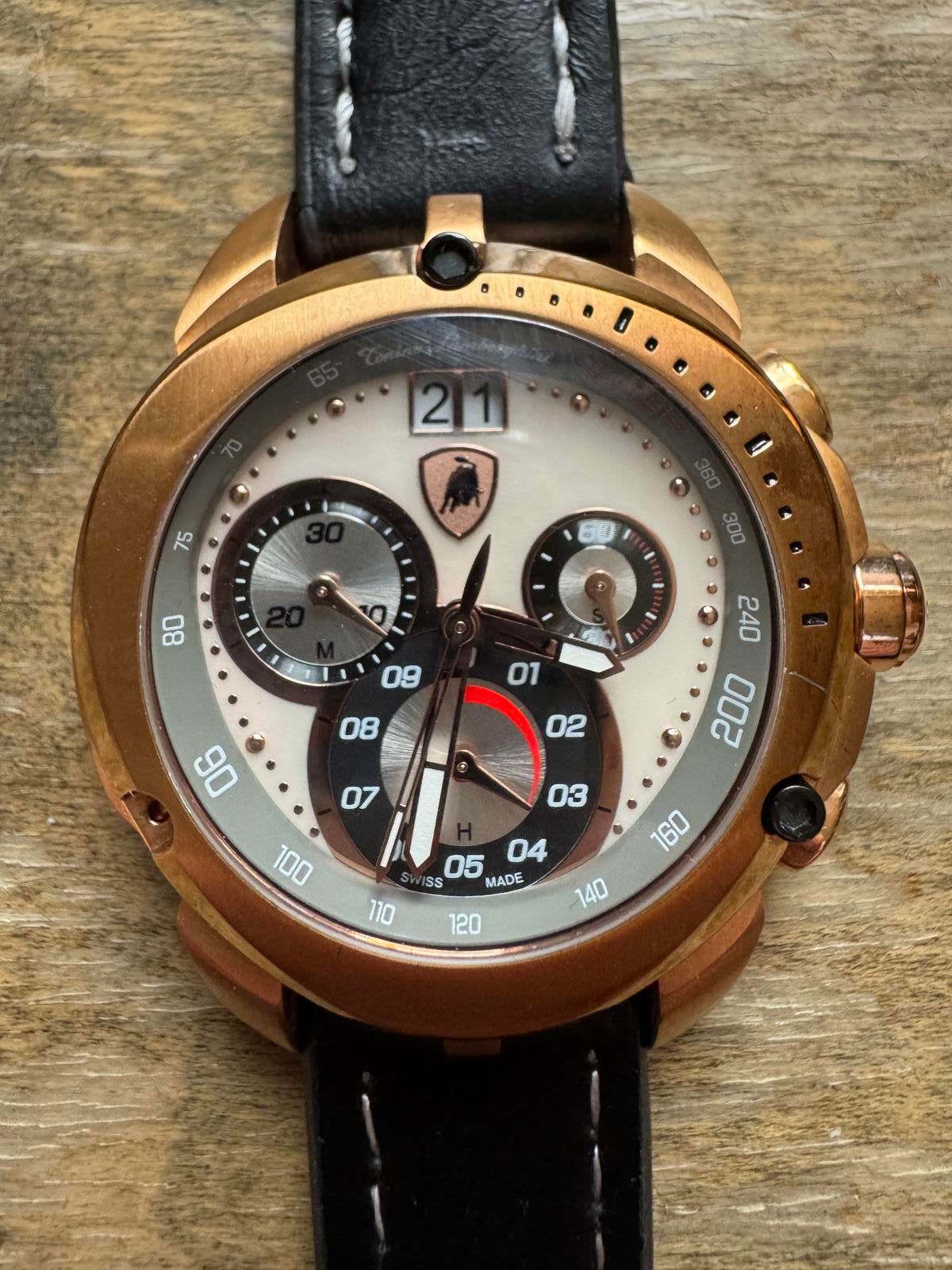 Men's Tonino Lamborghini Shield Watch