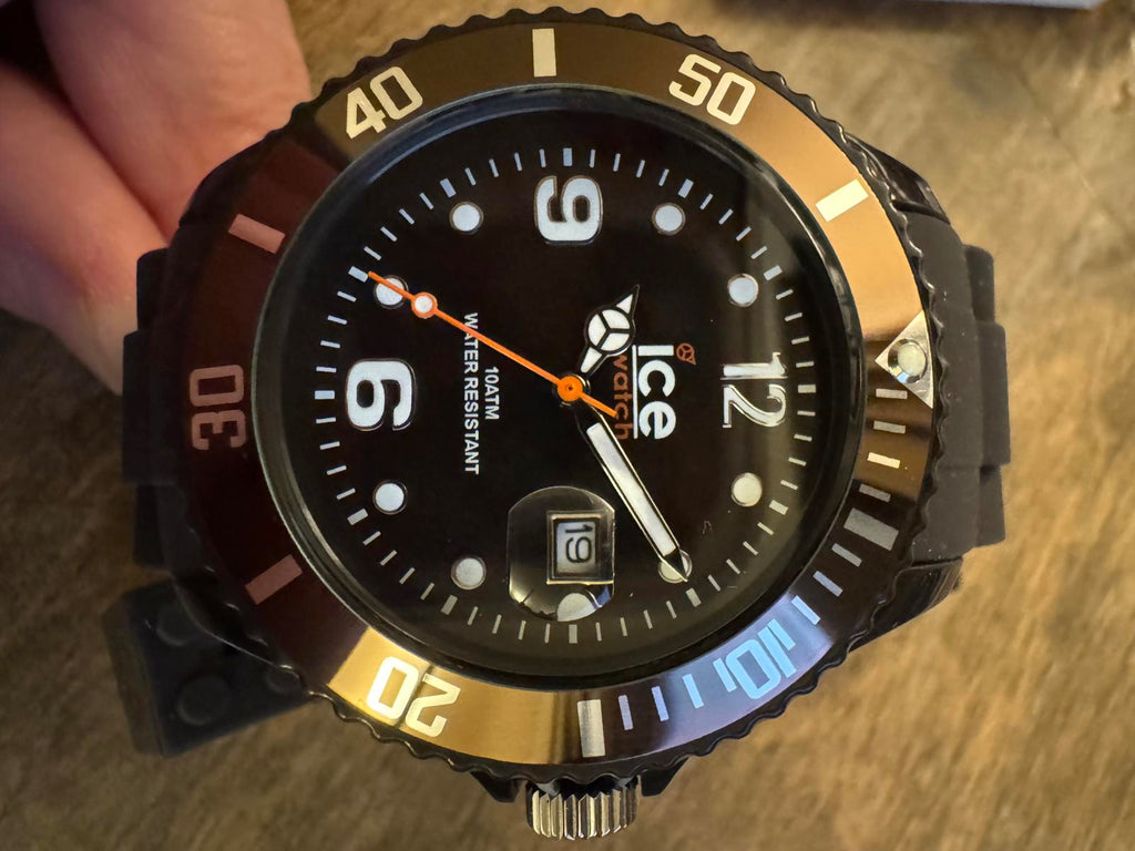 Men's Ice 46mm Dark Brown Diver Style Watch