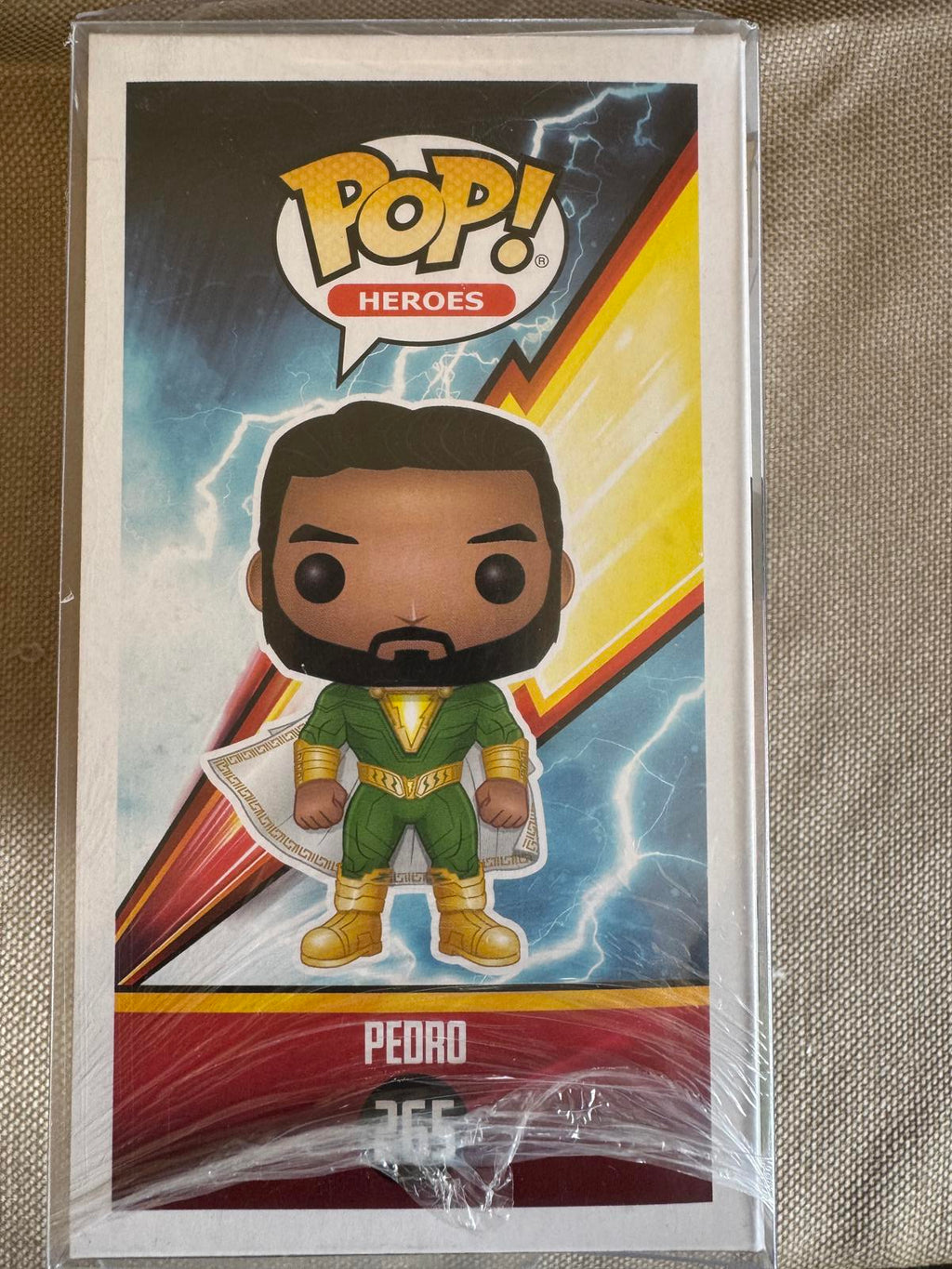 Funko Pop! Heroes Shazam 265 Pedro Signed Figure