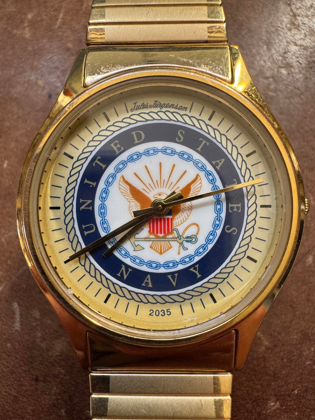 Jules Jurgensen Department of the Navy Men's Watch