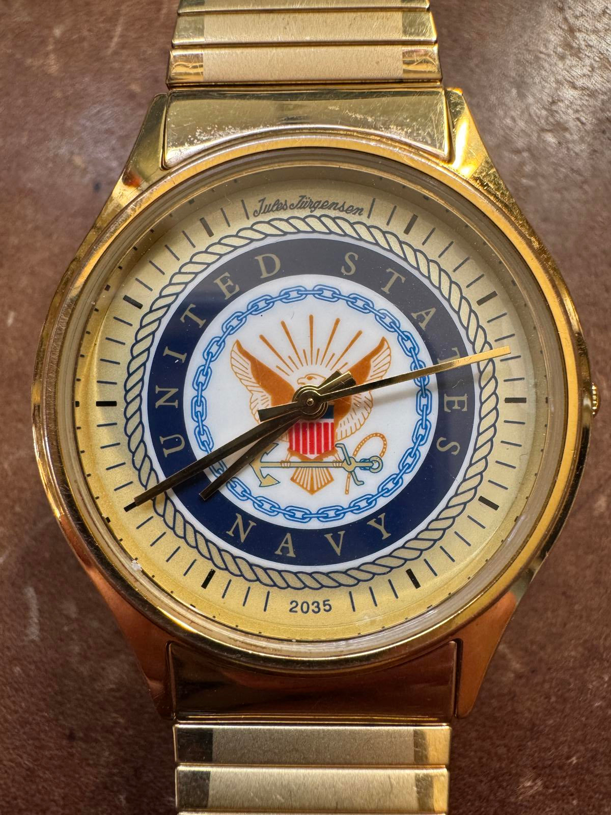 Jules Jurgensen Department of the Navy Men's Watch