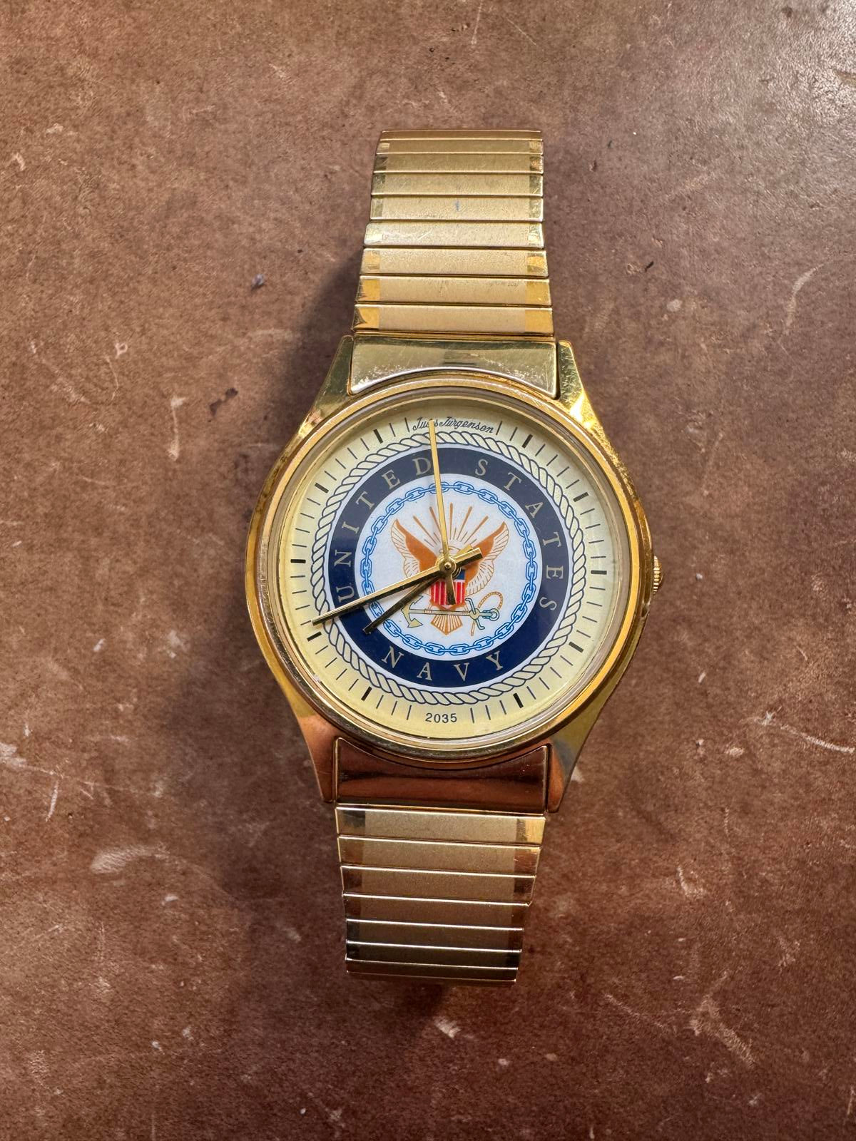 Jules Jurgensen Department of the Navy Men's Watch