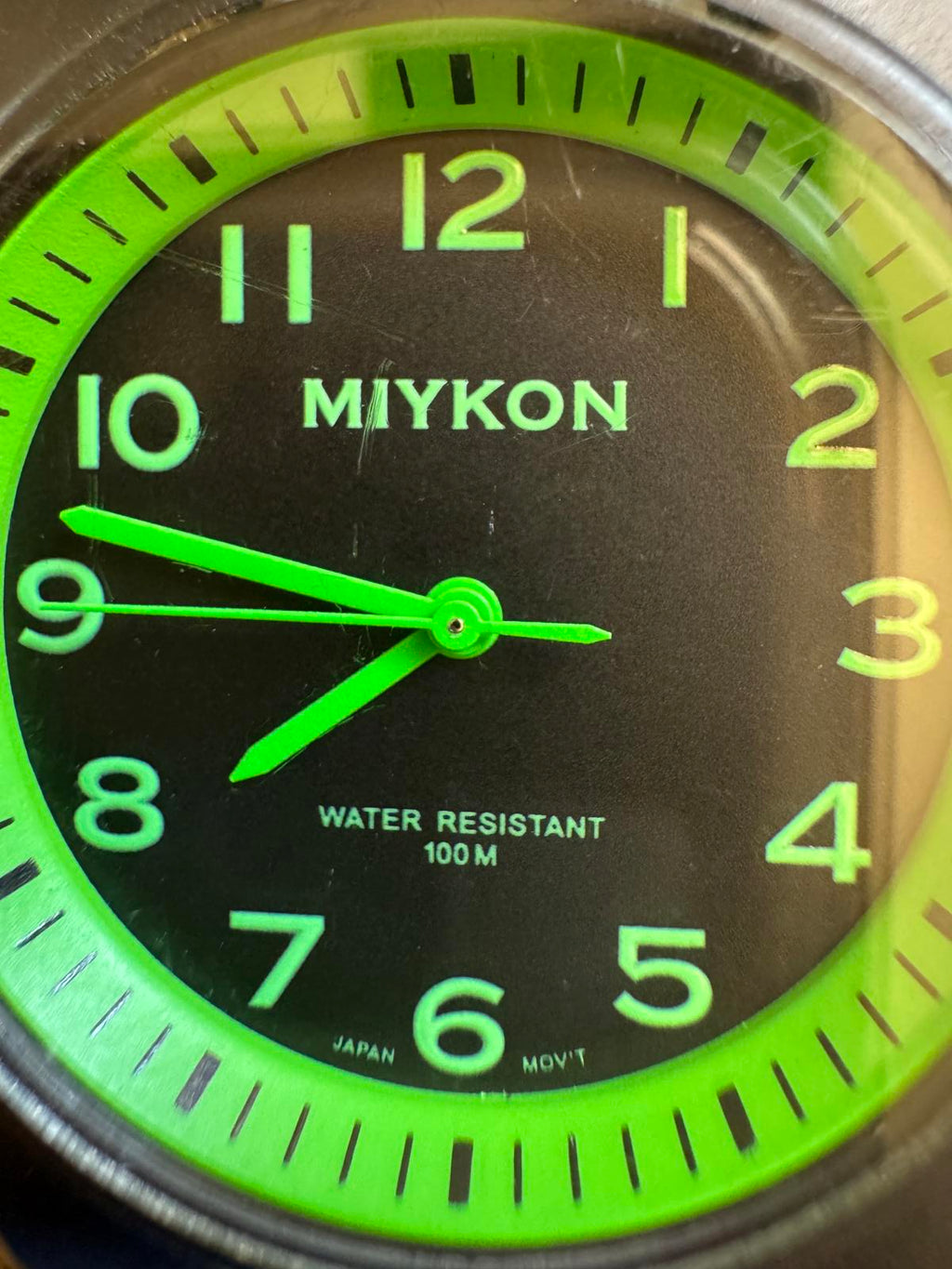 Miykon Black Sports Watch A2636