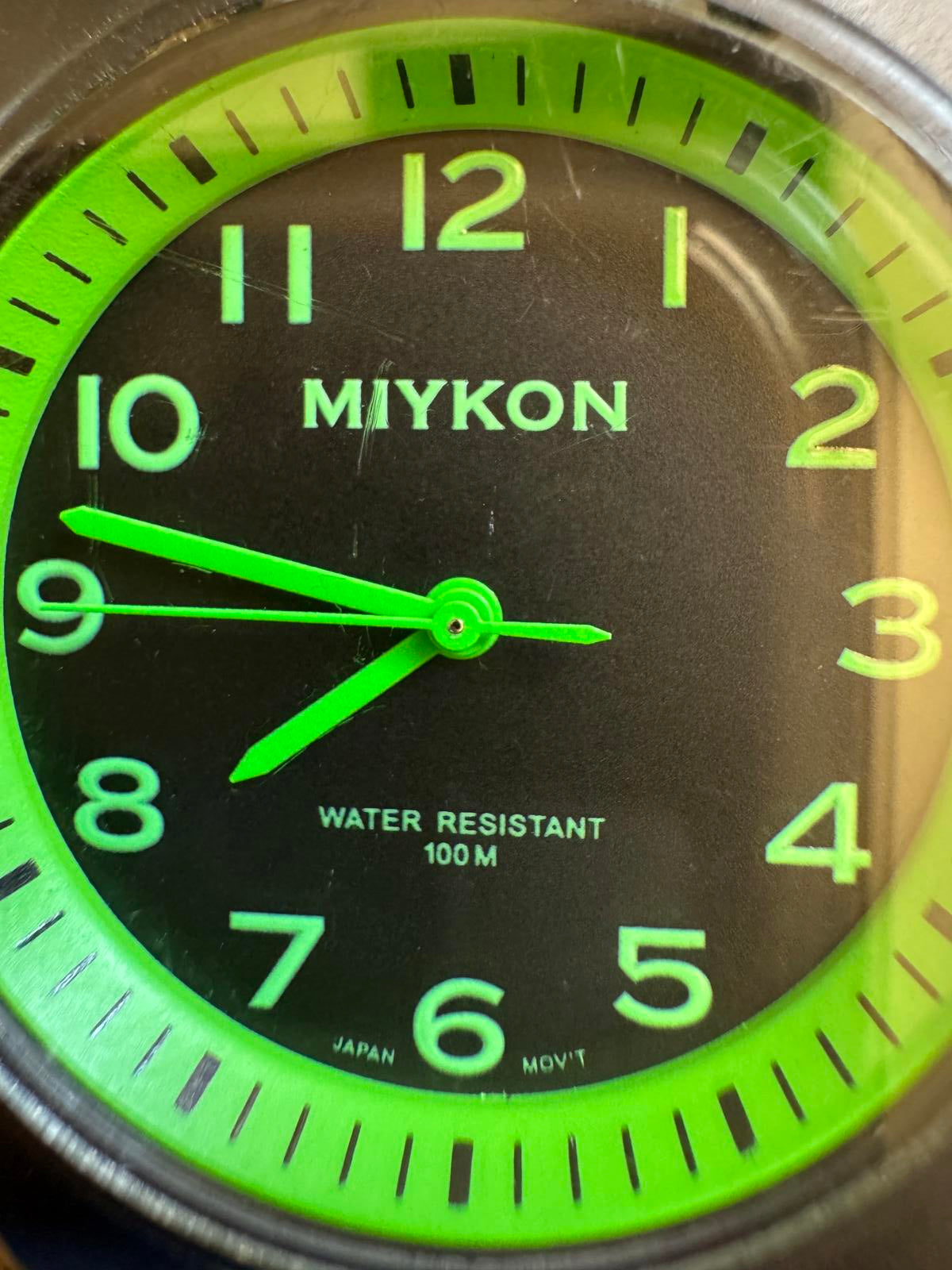 Miykon Black Sports Watch A2636