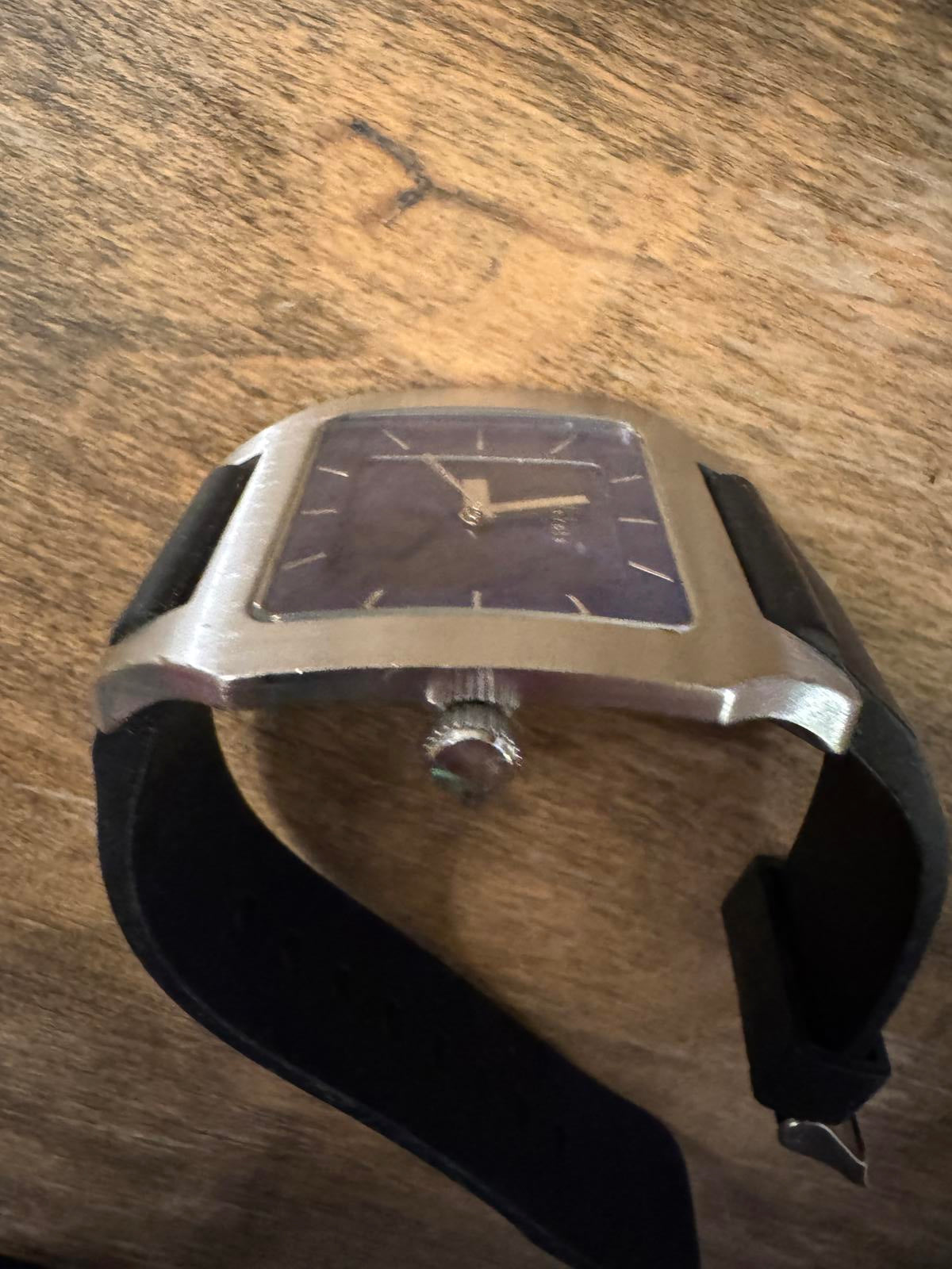 Dakota "Big Blue" Square Case Watch