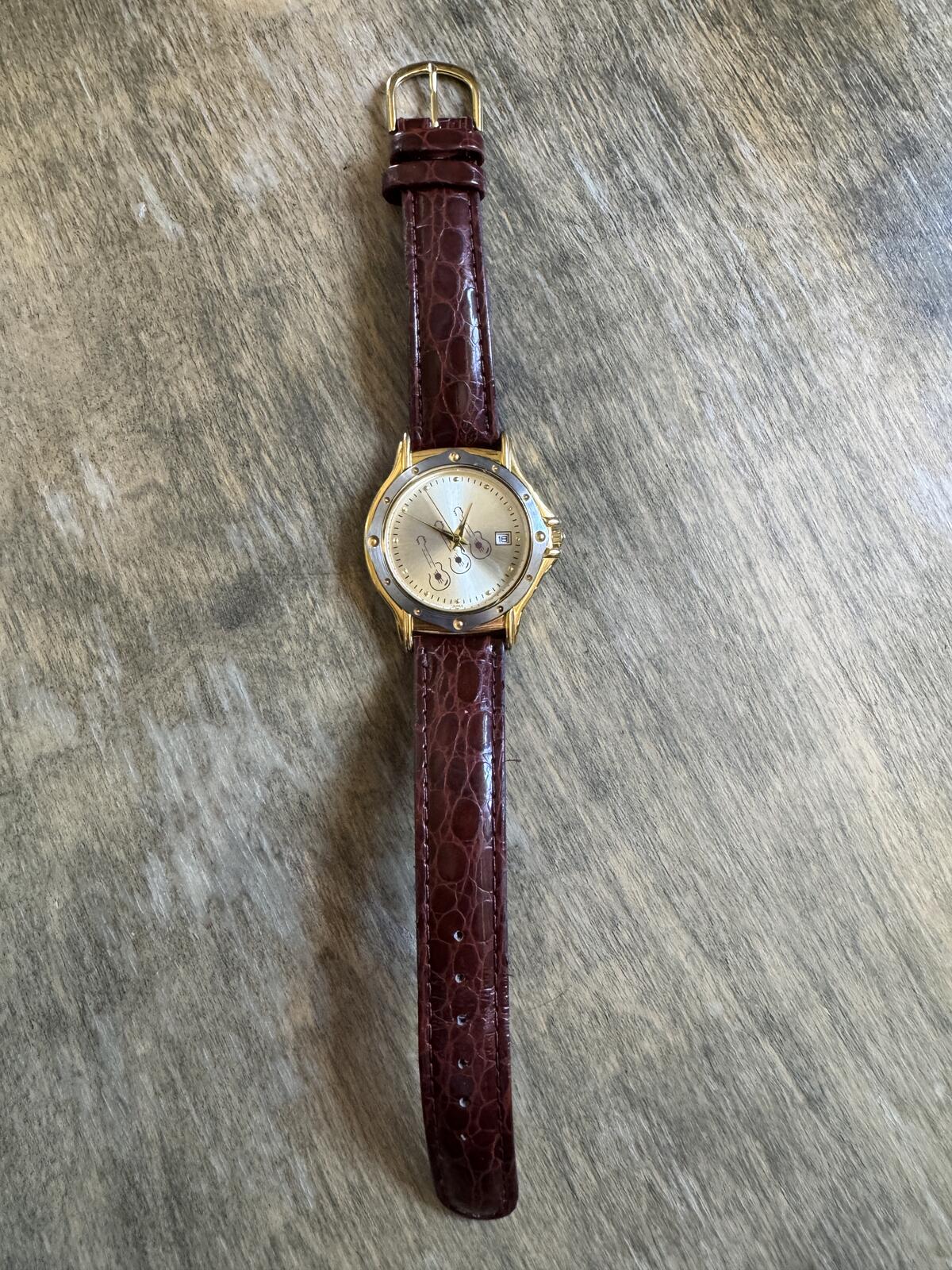 Croton Limited Edition Guitar Watch