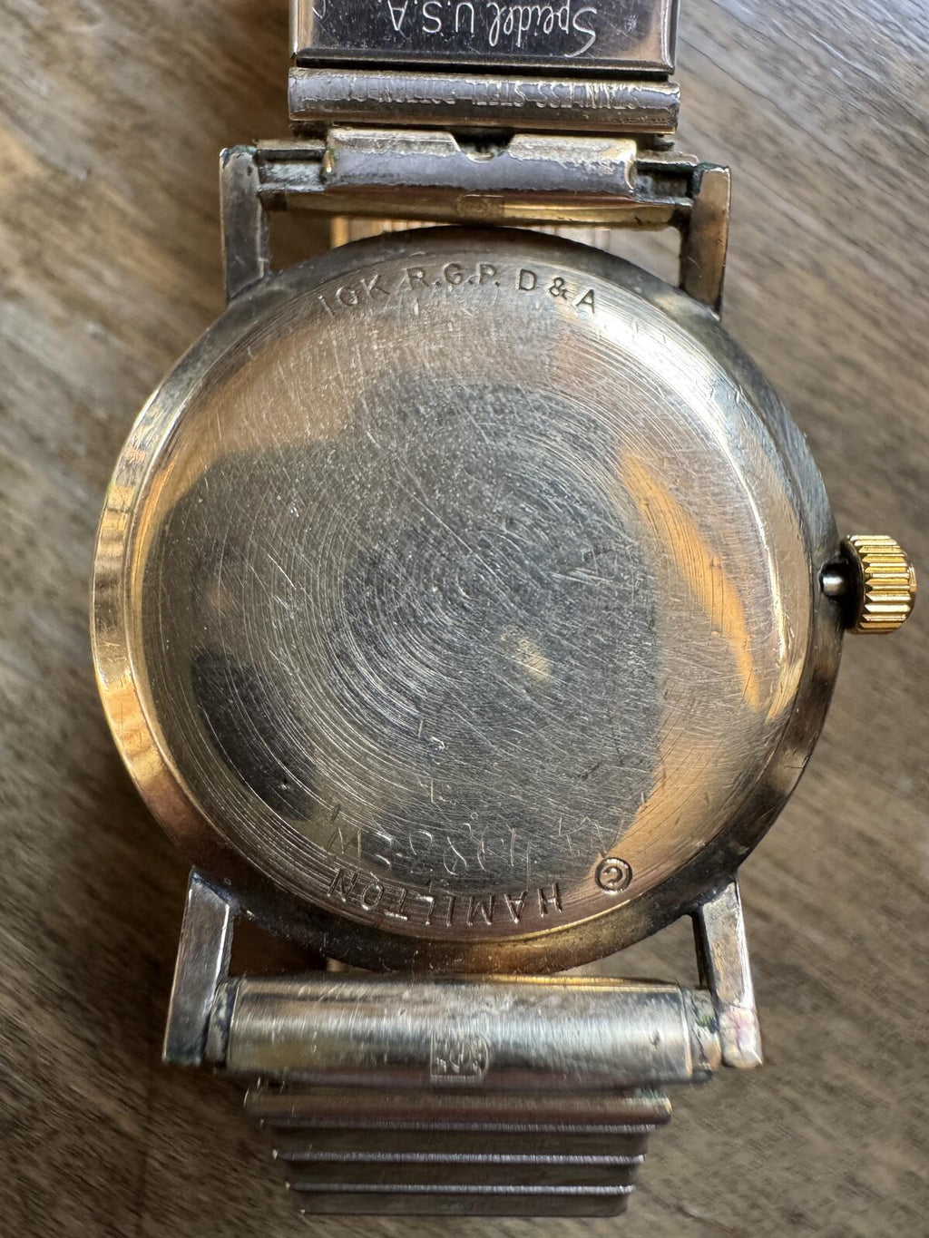 Vintage Hamilton Crosshair Small Seconds Dress Watch – 10K Gold Filled