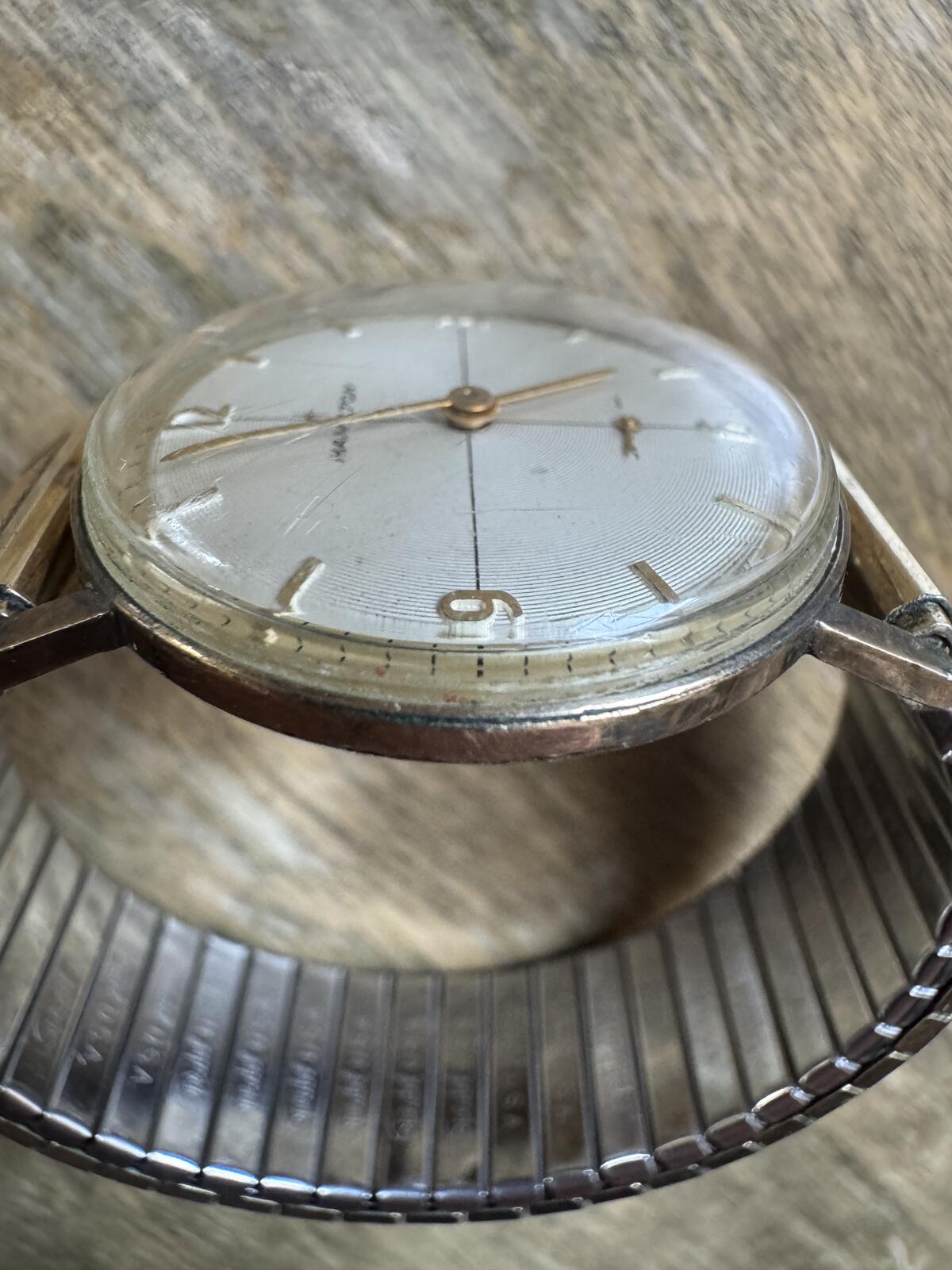 Vintage Hamilton Crosshair Small Seconds Dress Watch – 10K Gold Filled