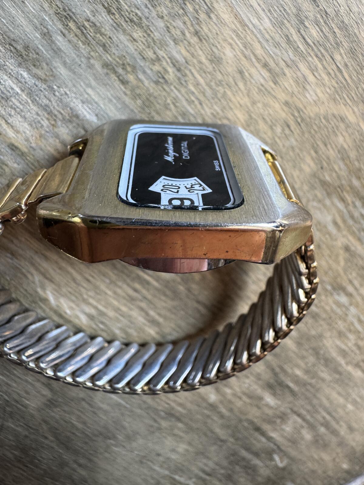 Vintage Majestime Digital Jump Hour Watch – Swiss Made