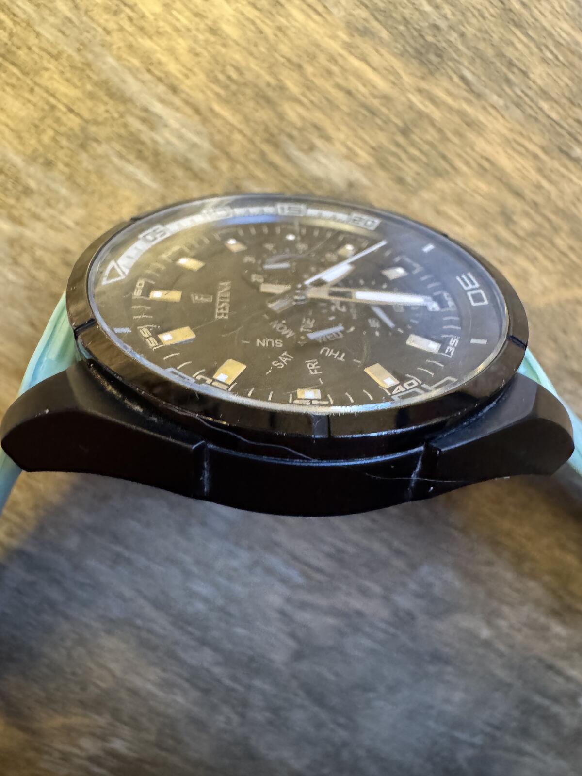 Festina F16610 Black Multifunction Sport Watch
