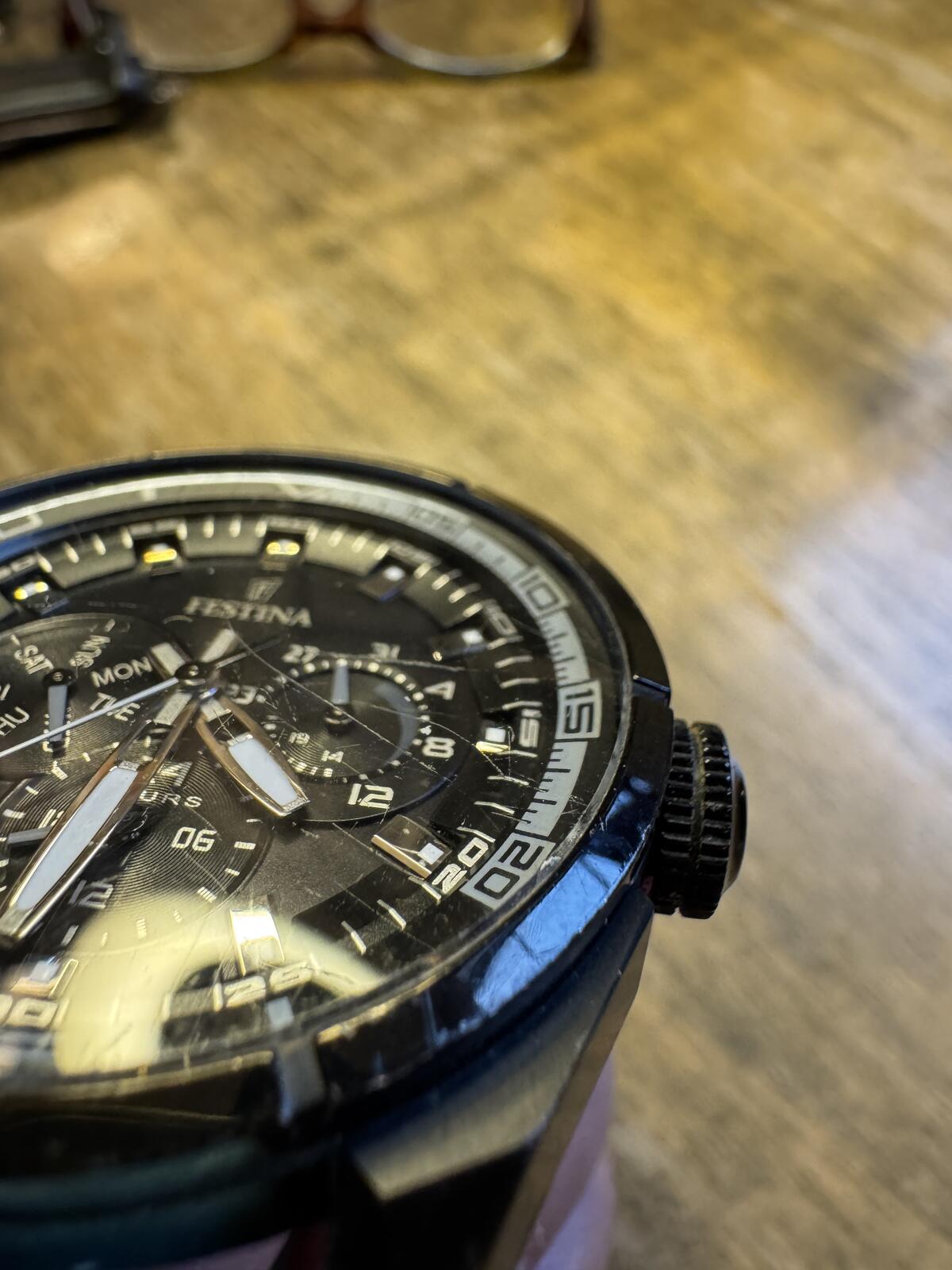Festina F16610 Black Multifunction Sport Watch