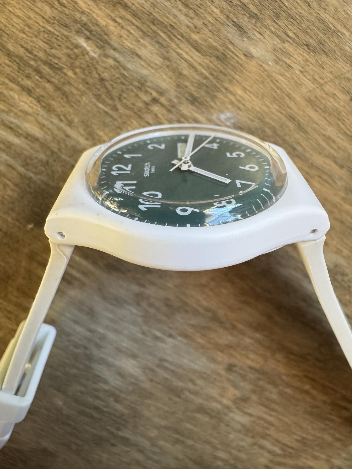 Swatch Swiss "Pool Light" (GW714) Textured Turquoise Strap