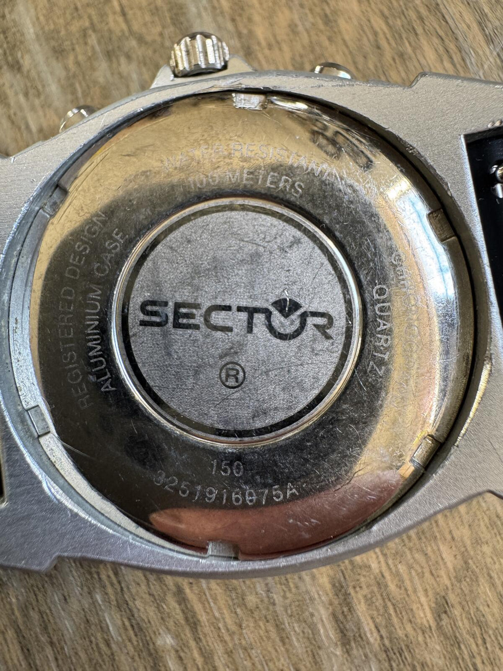 Vintage Sector Yellow Dial Chronograph 150