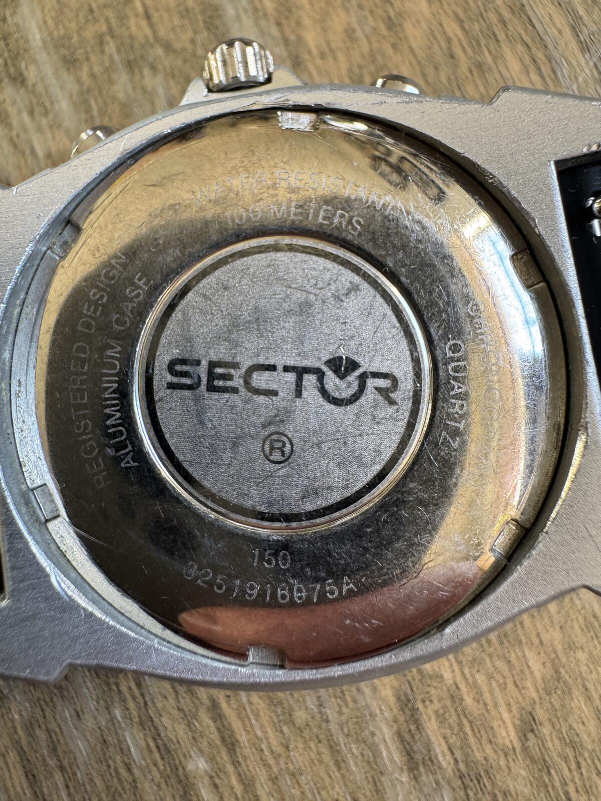 Vintage Sector Yellow Dial Chronograph 150