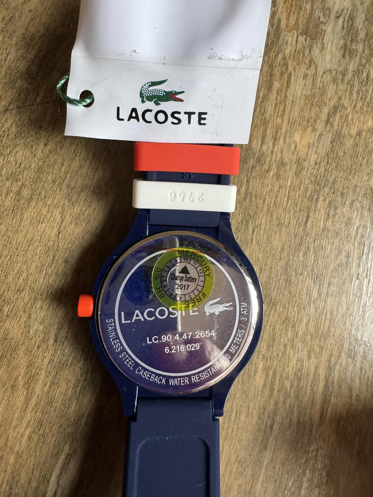 Lacoste LC.90.4.47.2654 – Bold Minimalist Watch