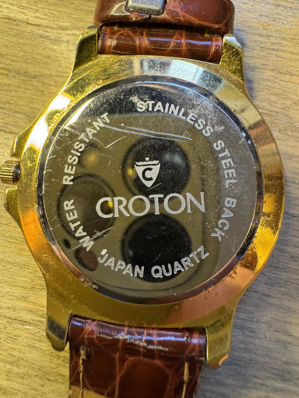 Croton Guitar Dial Quartz Watch