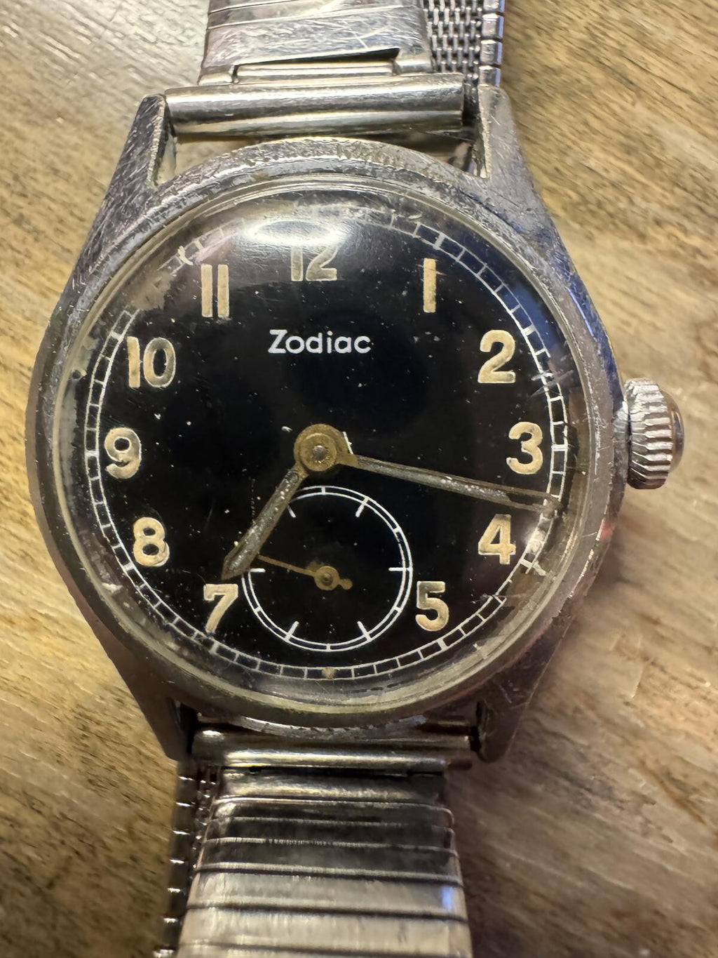 Vintage 1940s Zodiac Mechanical Watch