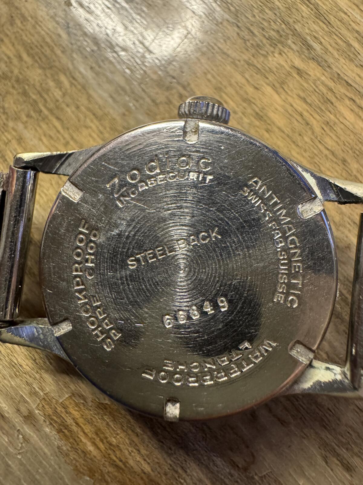Vintage 1940s Zodiac Mechanical Watch