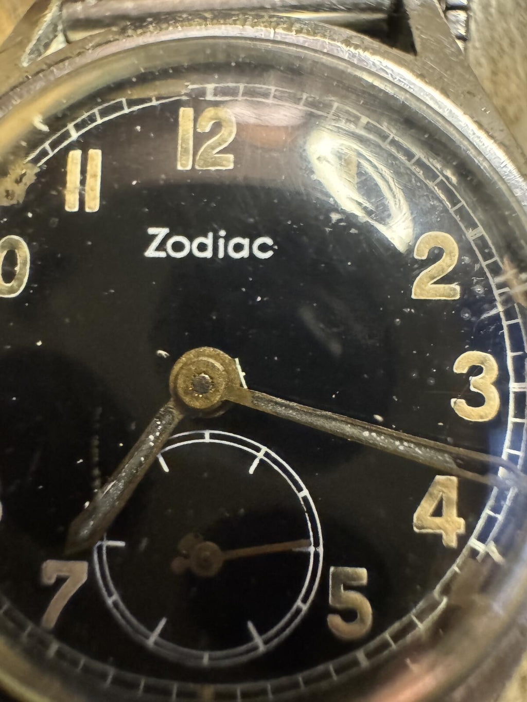 Vintage 1940s Zodiac Mechanical Watch