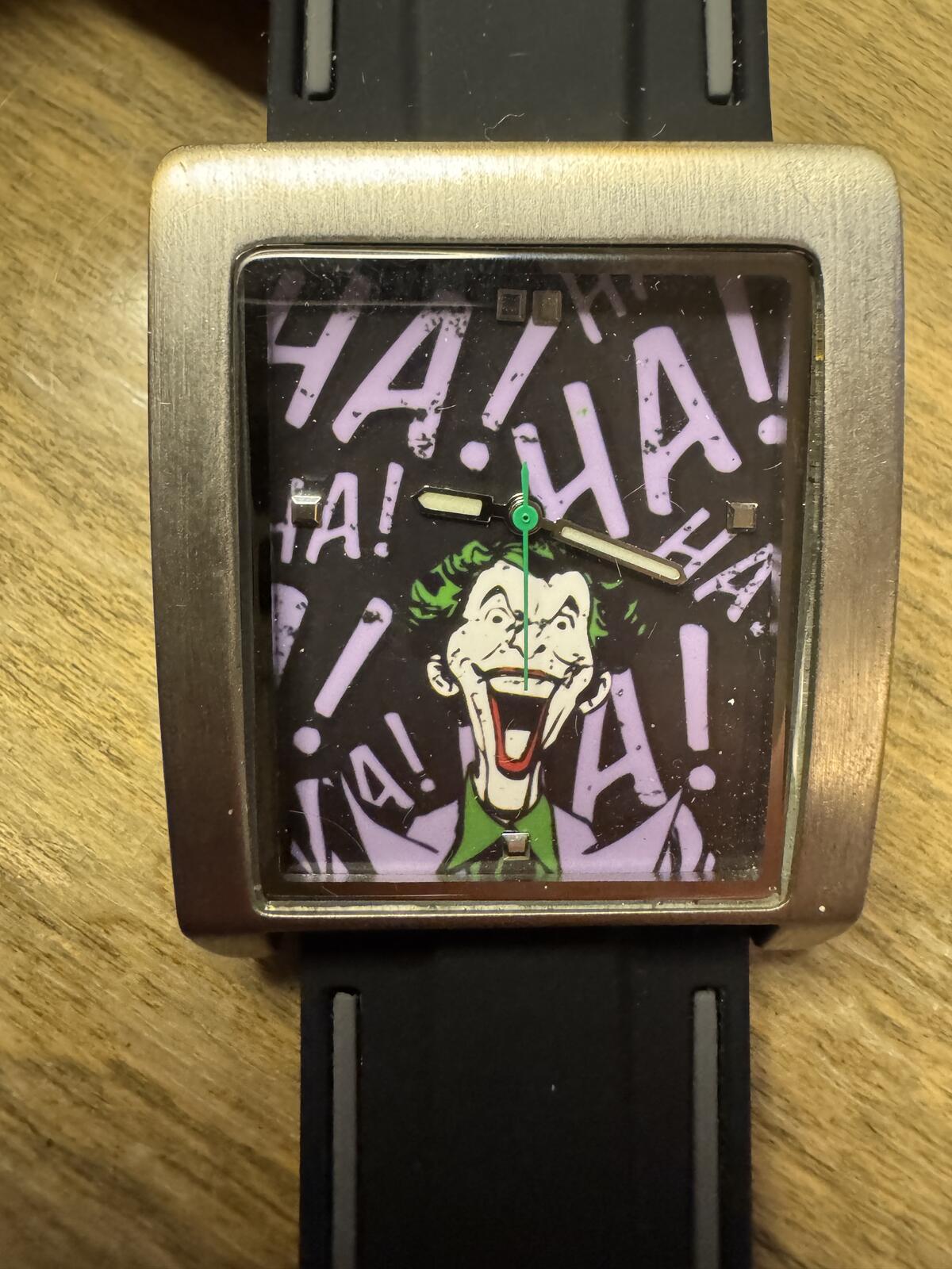 Armitron DC Comics Joker "HA! HA! HA!" Character Watch