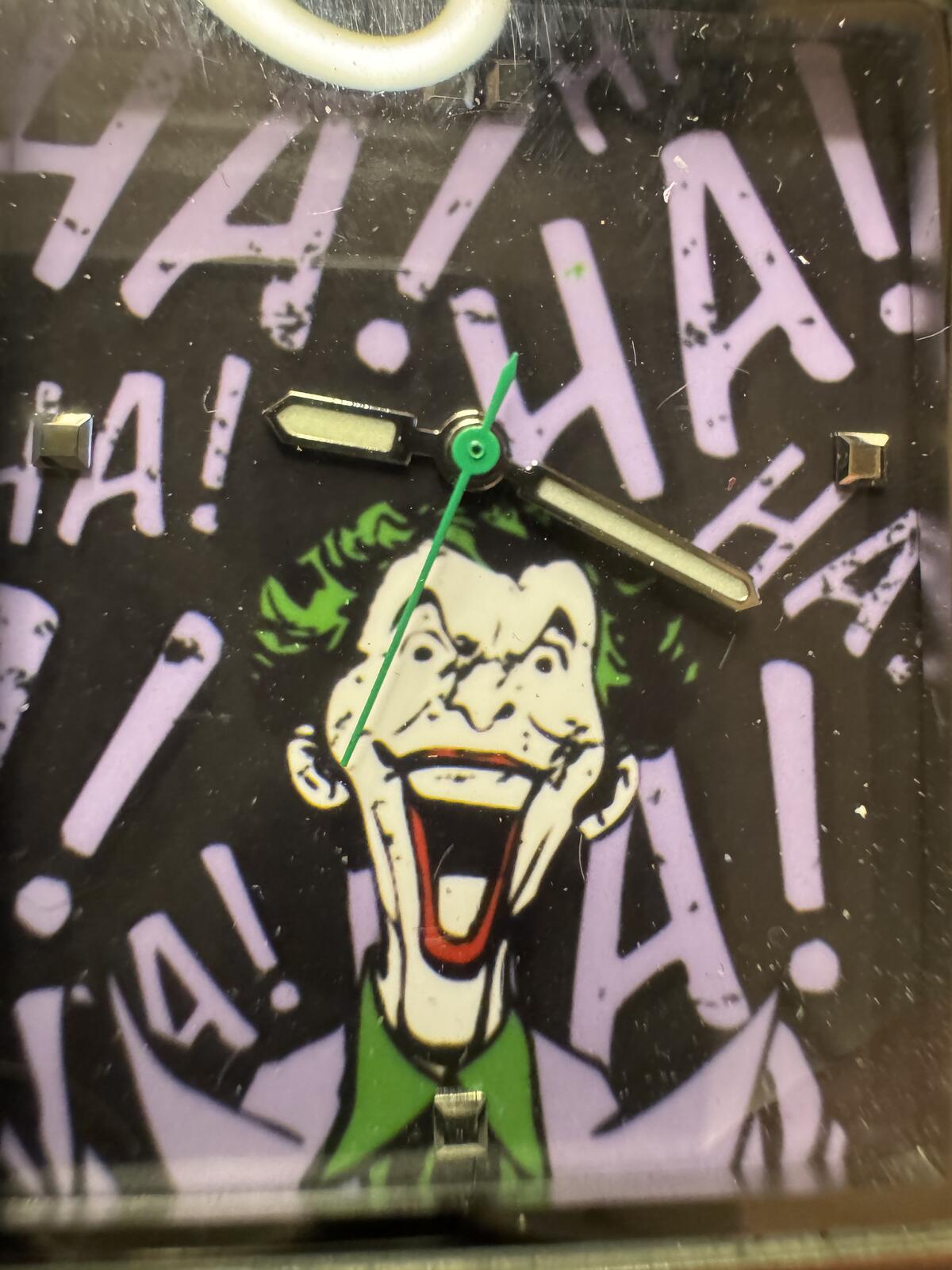 Armitron DC Comics Joker "HA! HA! HA!" Character Watch