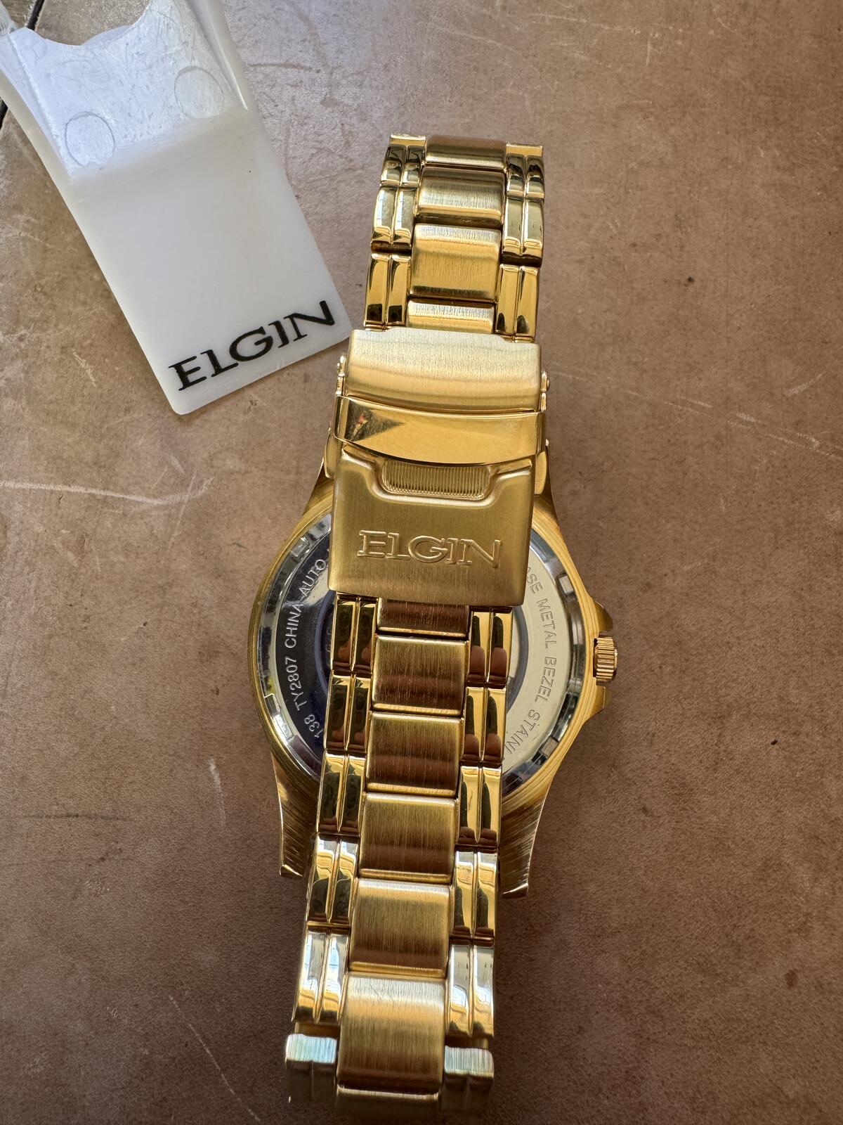 Elgin Automatic Skeleton Men's Watch FG9040