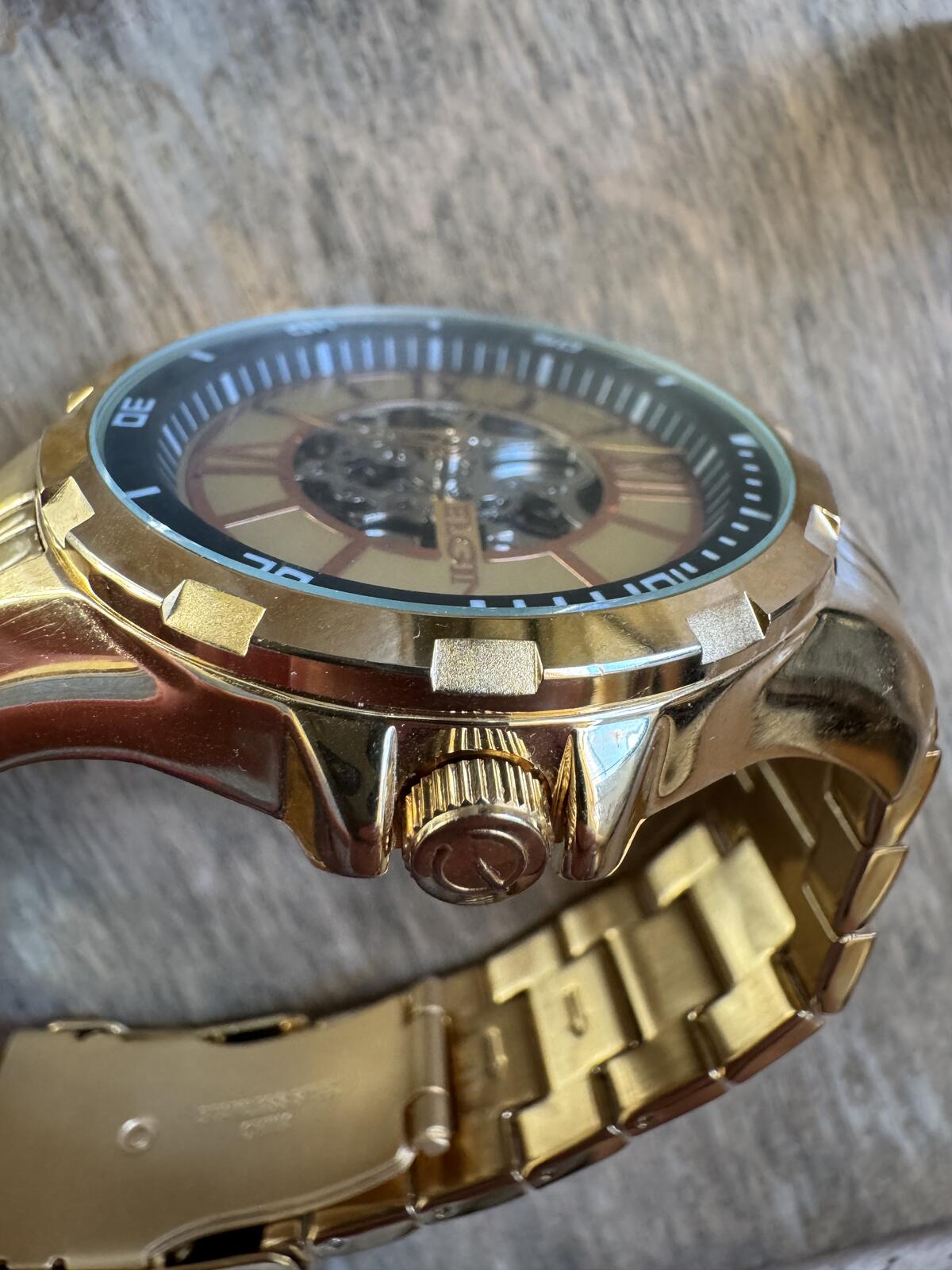 Elgin Automatic Skeleton Men's Watch FG9040