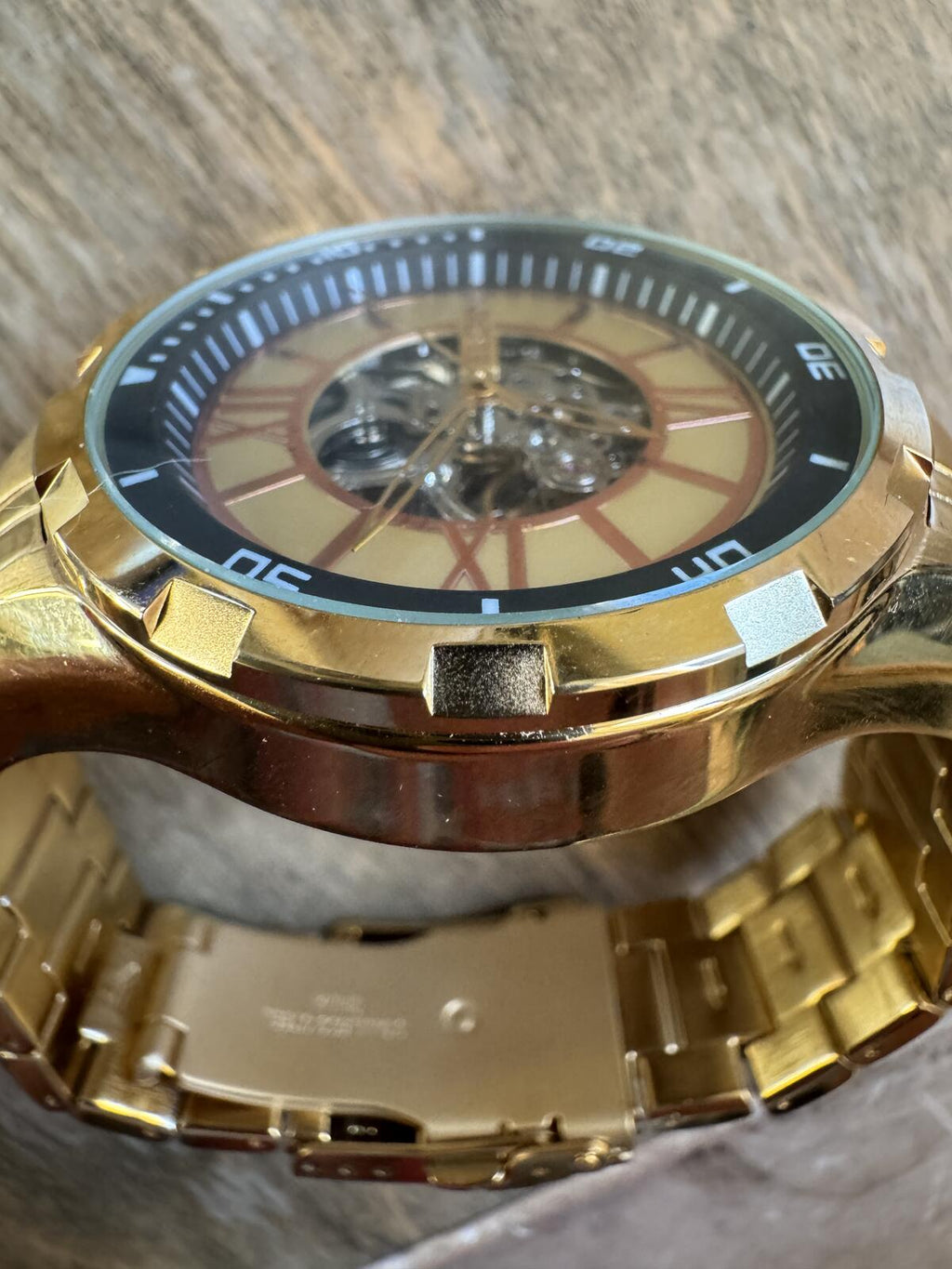 Elgin Automatic Skeleton Men's Watch FG9040