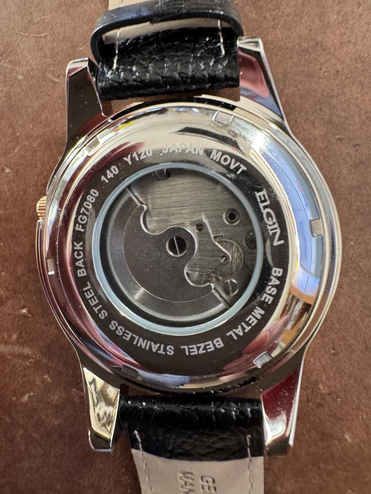 Elgin Semi-Automatic Mechanical Watch FG7080