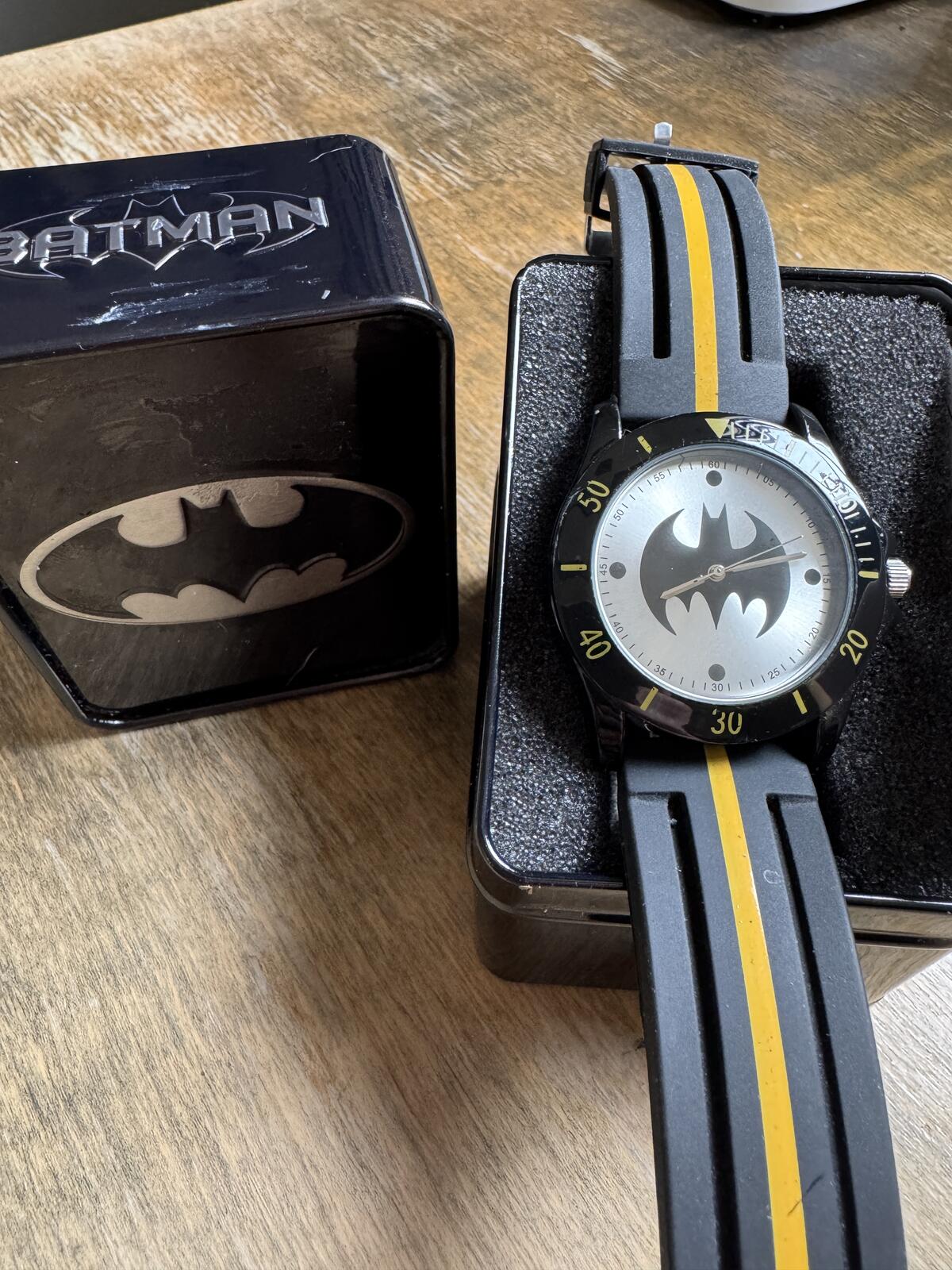 Batman Watch - New Old Stock in Original Tin