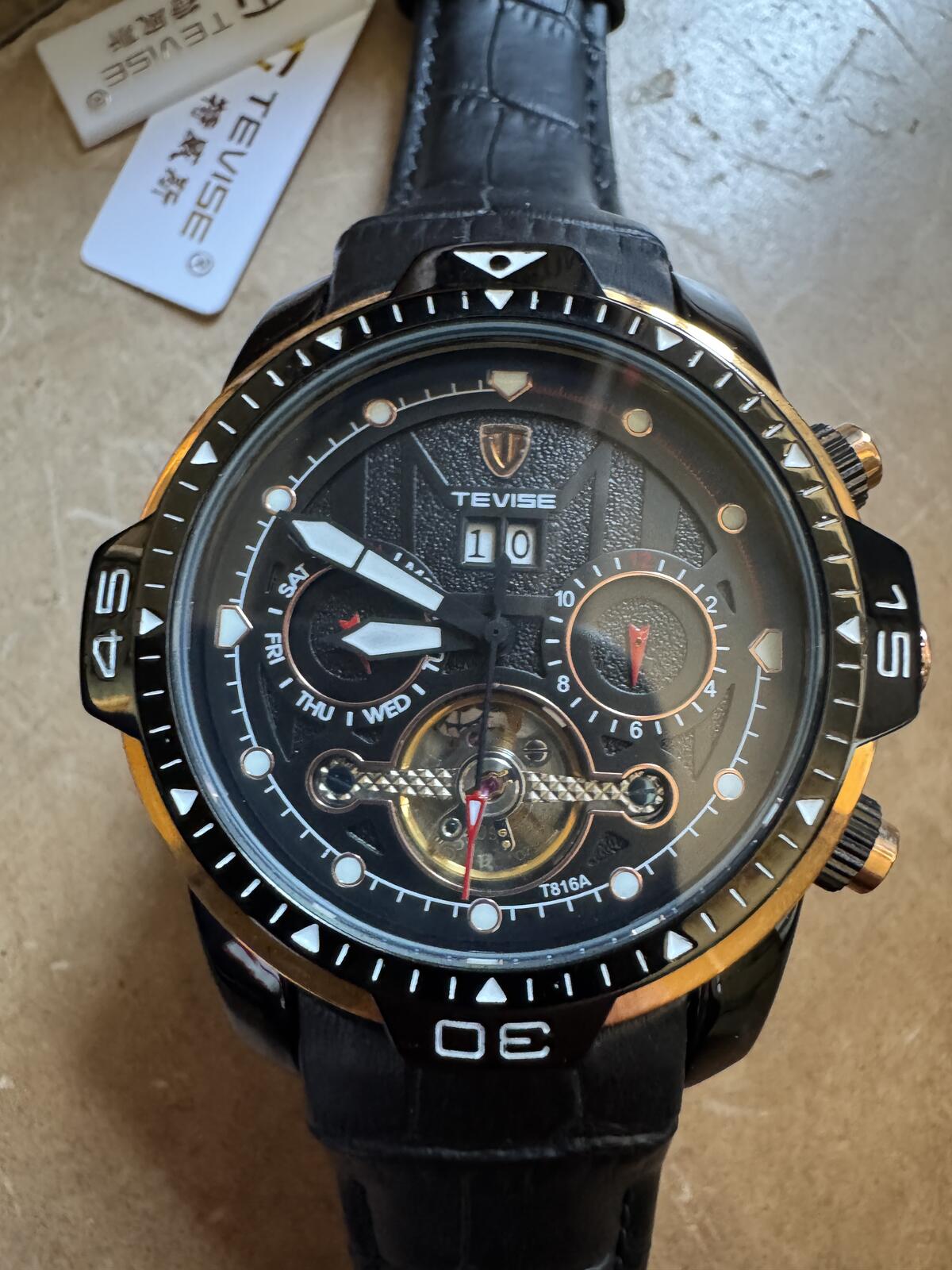 Tevise Automatic  Tourbillon T816A
