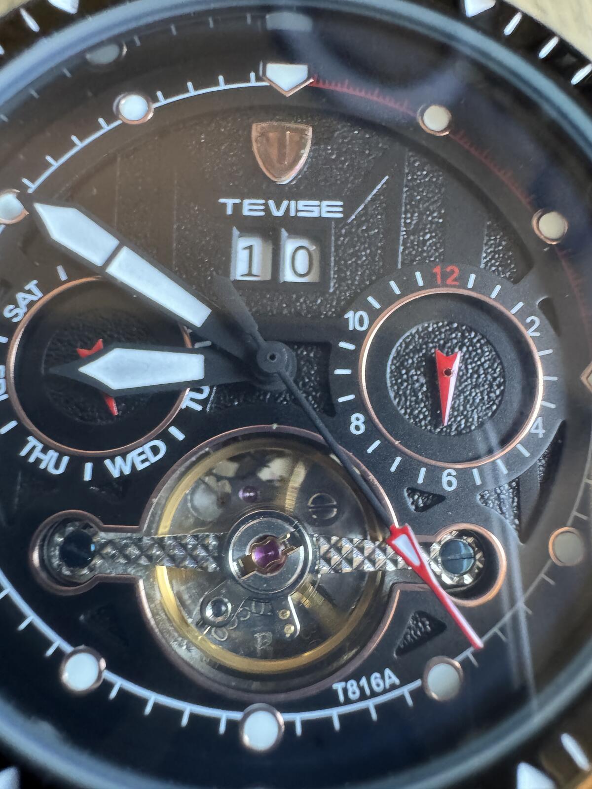 Tevise Automatic  Tourbillon T816A