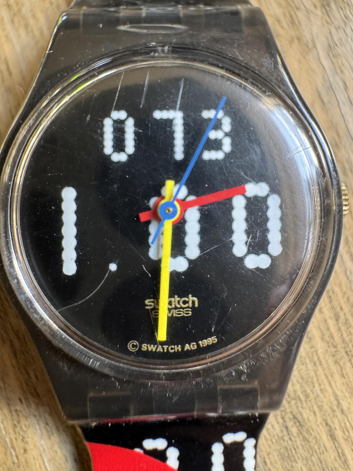 Swatch Nadia Comanici LZ105 Women's Watch