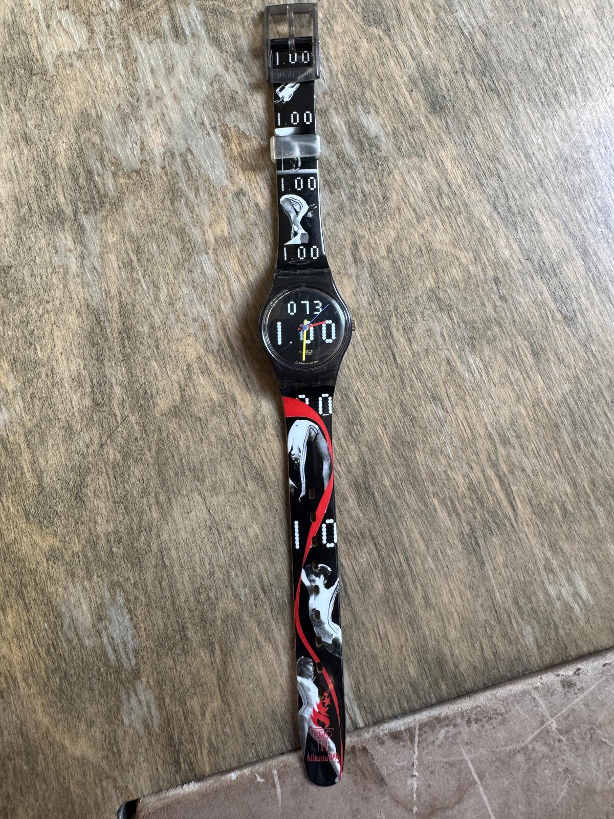 Swatch Nadia Comanici LZ105 Women's Watch