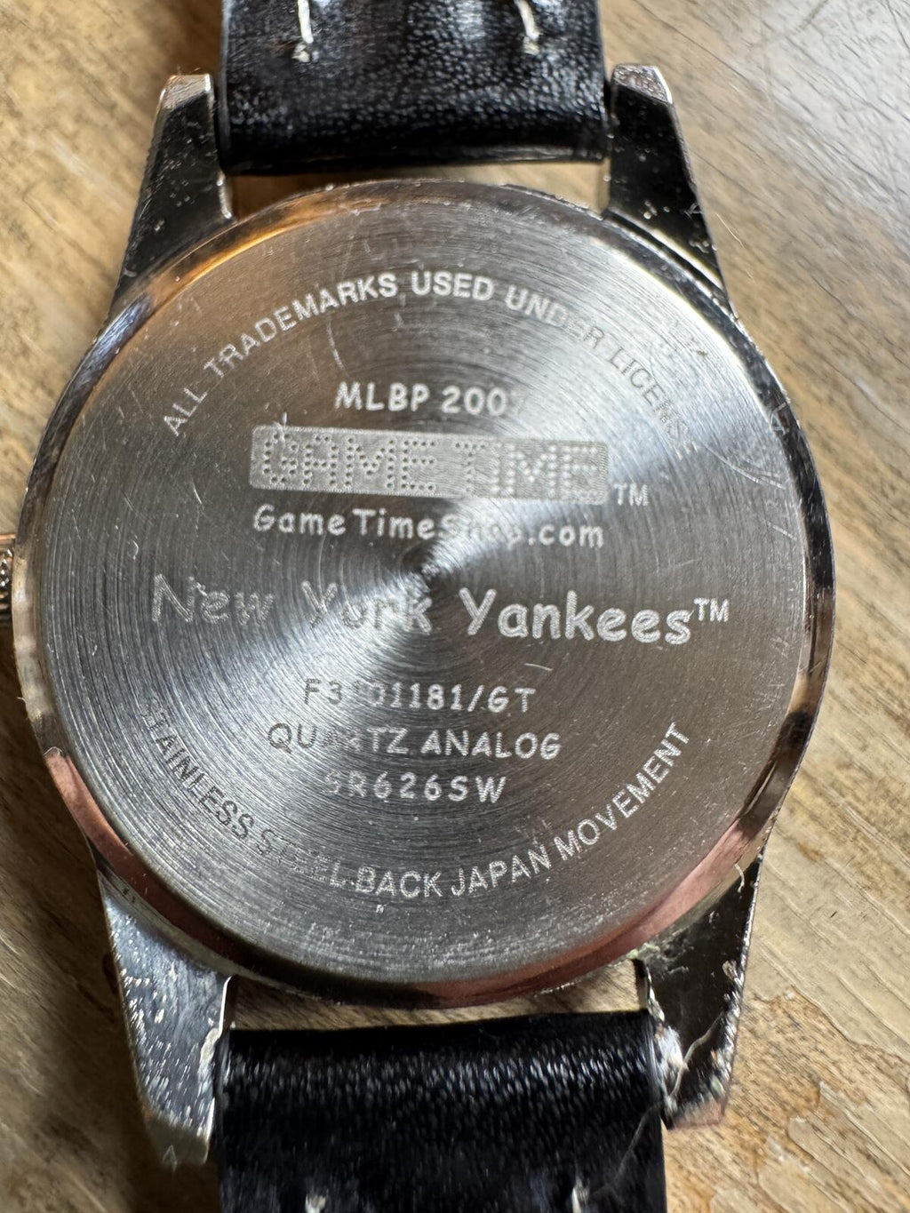 New York Yankess Women's Pink Pinstripe Watch