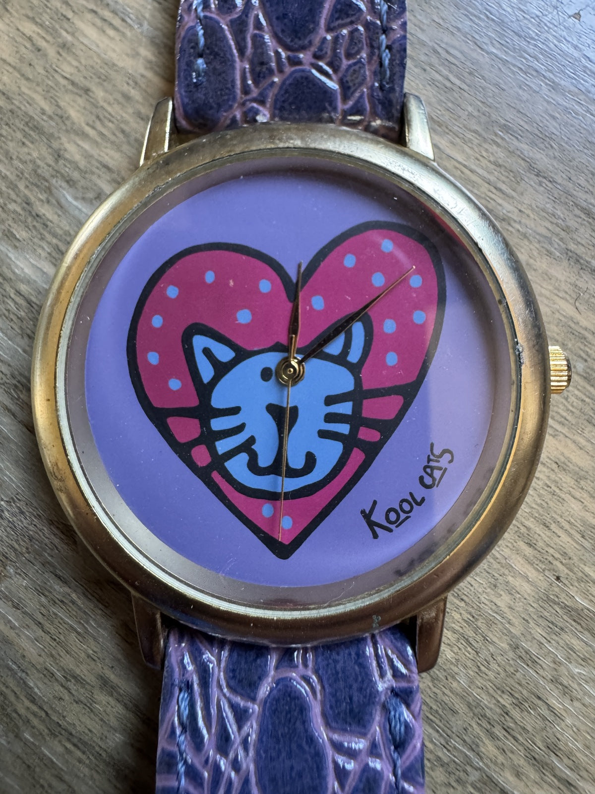 Eastern Time NY "Kool Cats" Watch