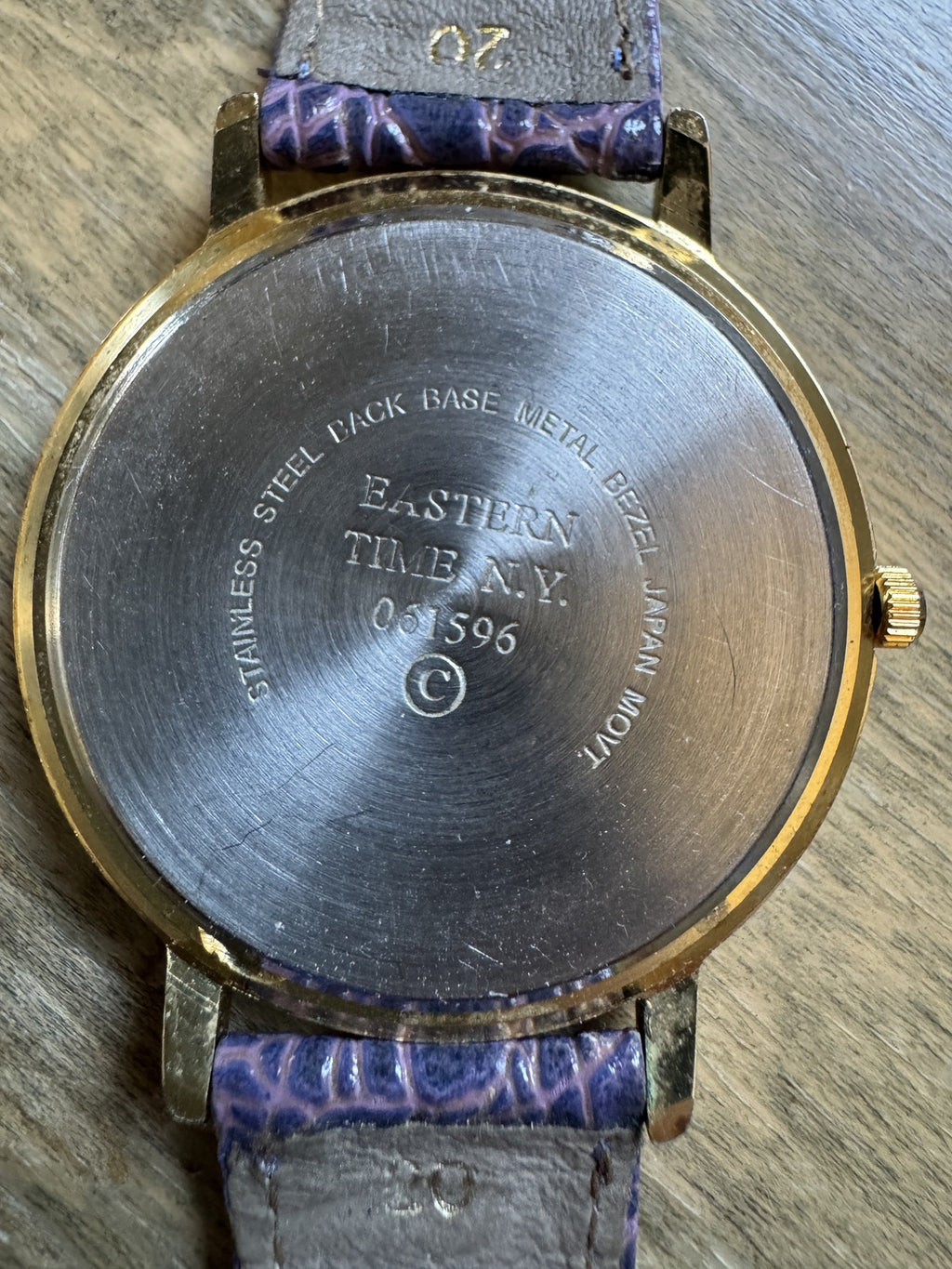 Eastern Time NY "Kool Cats" Watch