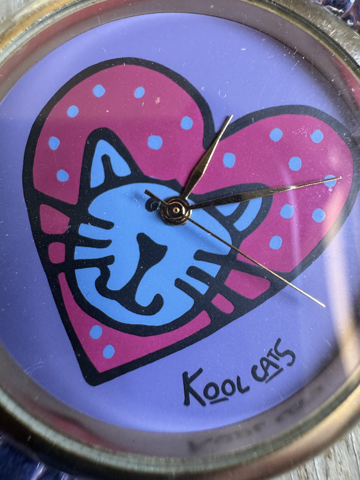 Eastern Time NY "Kool Cats" Watch