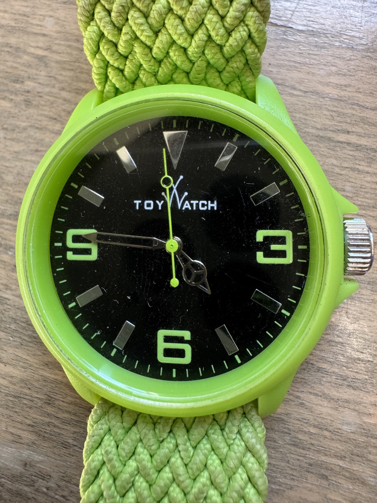 ToyWatch Original Neon Green Watch