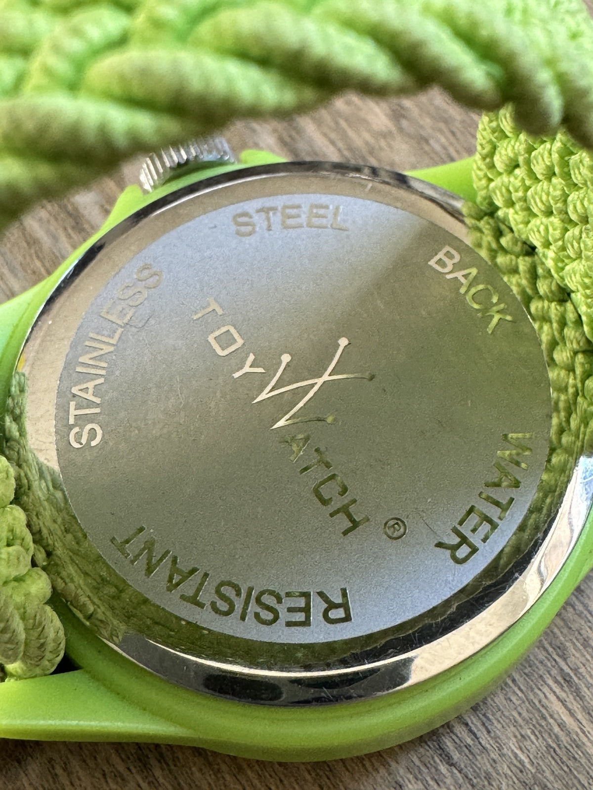 ToyWatch Original Neon Green Watch