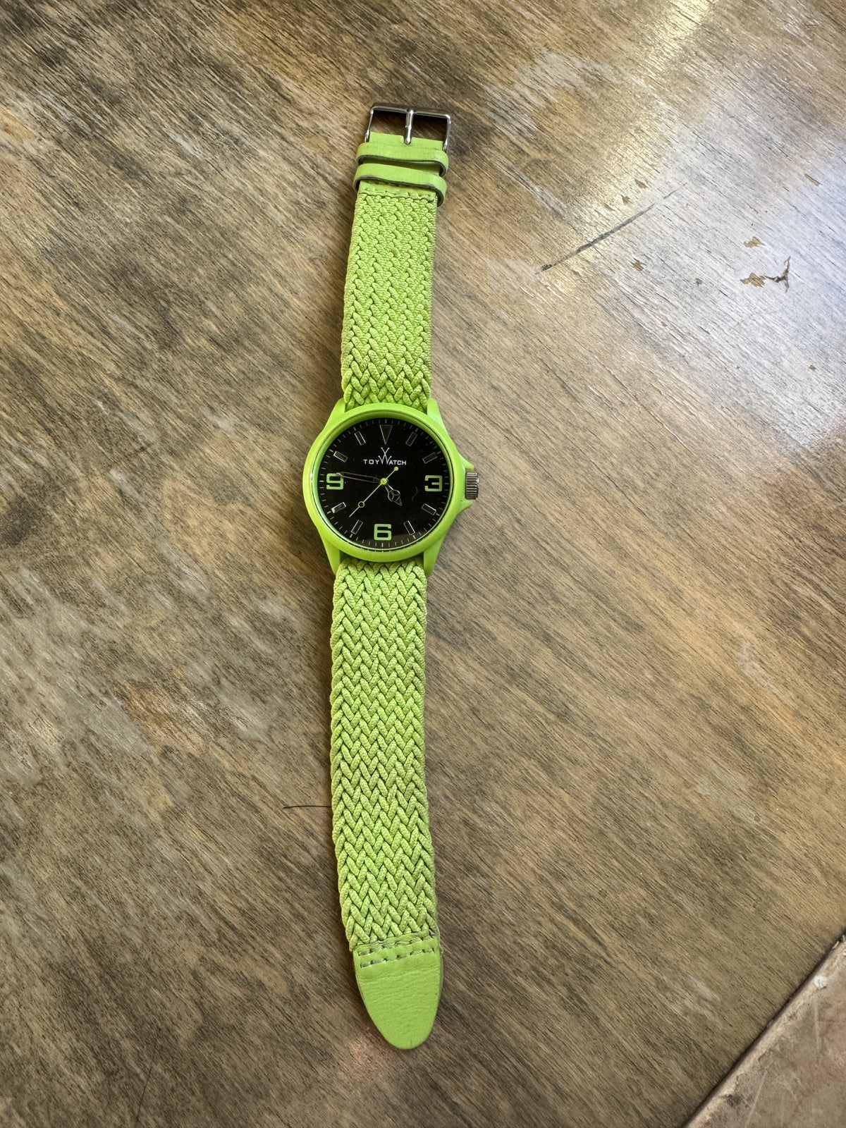 ToyWatch Original Neon Green Watch