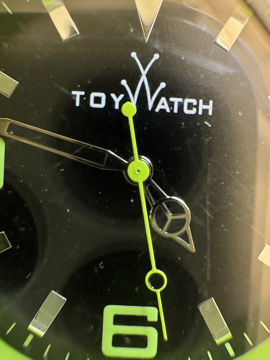 ToyWatch Original Neon Green Watch