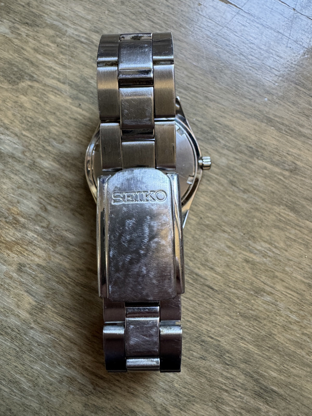 SEIKO Quartz Black Dial 7N43-9070