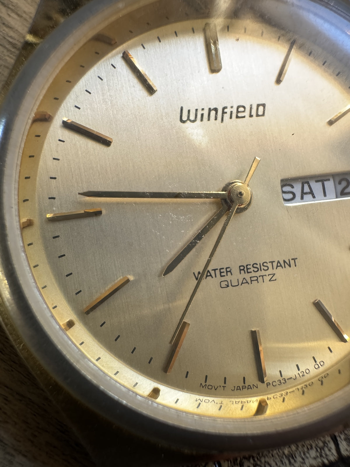 Vintage Winfield Day/Date Watch