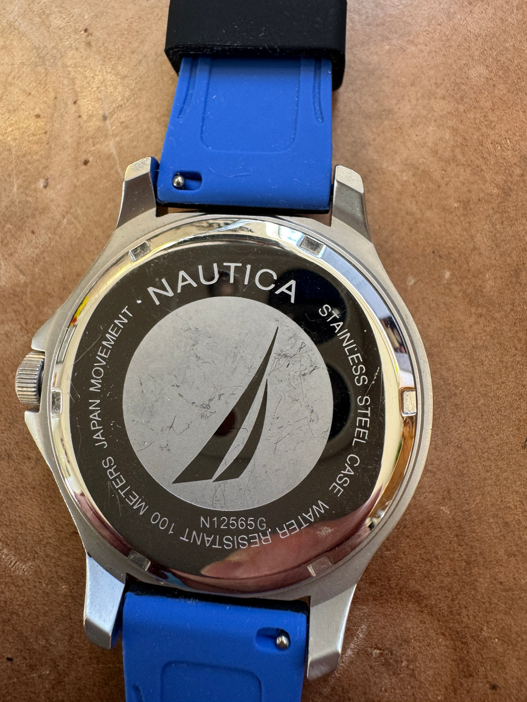 Nautica Signal Flag Quartz Watch – Black Dial – 100M